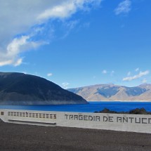 Memorial of the tradegy on Volcan Antuca, where 45 soldiers died in a blizzard on May 18th 2005